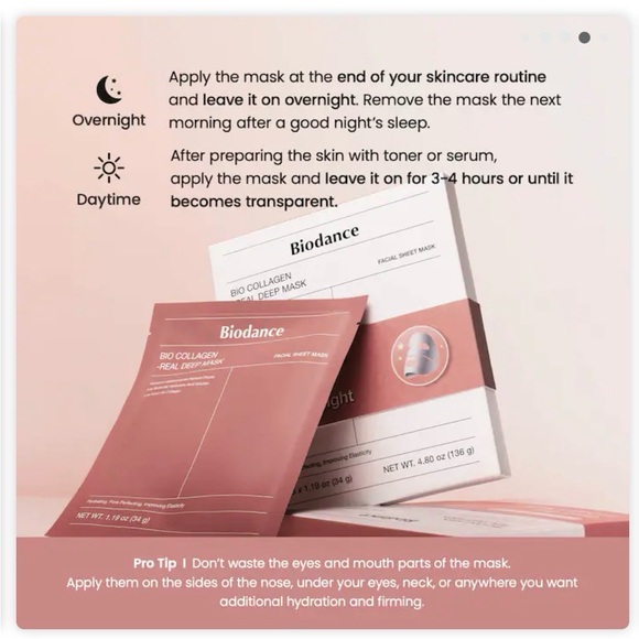 Biodance Bio Collagen Real Deep Mask - Picture 3 of 3